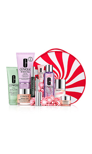 Clinique's Best & Brightest
Skincare and Makeup Set