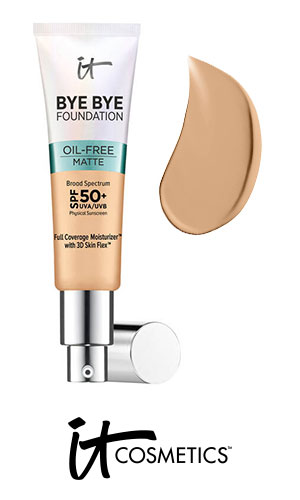 Bye Bye Foundation Oil-Free Matte Full Coverage Moisturizer SPF 50+