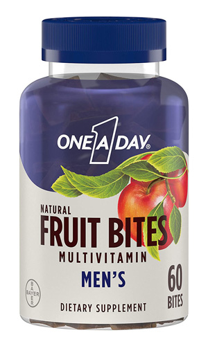 Men’s Natural Fruit Bites Multivitamin