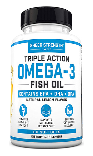 Triple Action Fish Oil Omega 3 - Citron