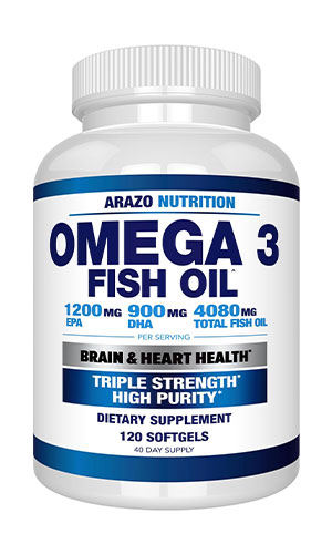 Triple Action Fish Oil Omega 3 - Citron