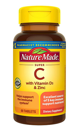 Super C avec Vitamin D3 et Zinc