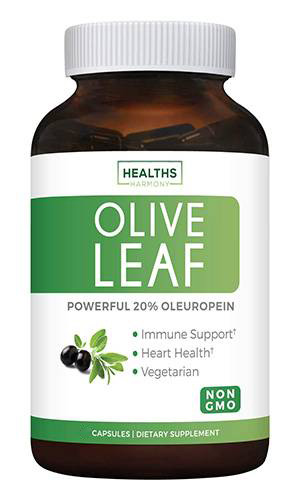 Olive Leaf
20% Oleuropein